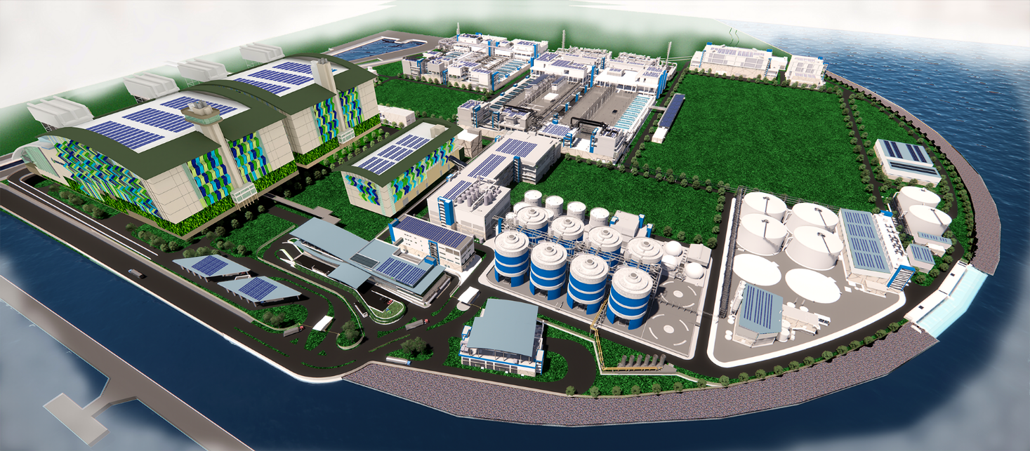 Tuas Water Reclamation Plant → BIMQP